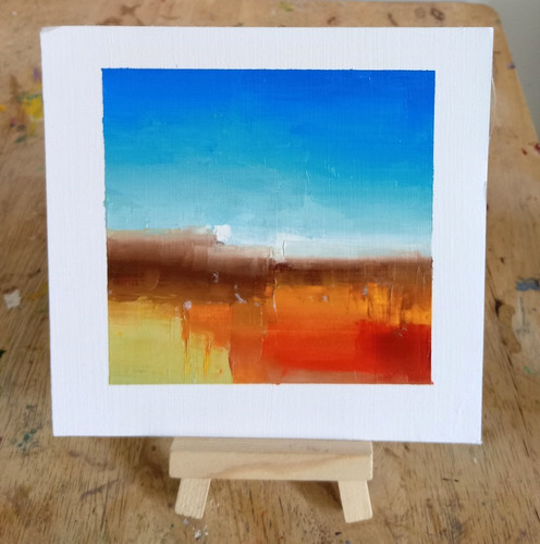 Landscape original oil - landscape,