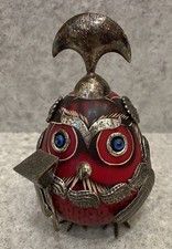 Peruvian Cultural Owl Painted