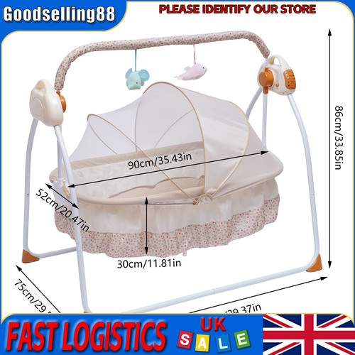 Baby cradle swing bluetooth - baby,