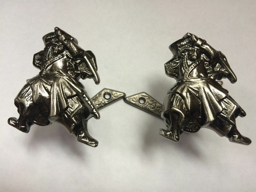 Samurai warrior sword mounts - samurai,