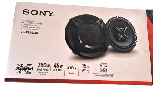 Sony fb1620e coaxial - xs-fb1620e, 6.5"
