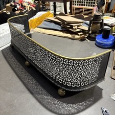 Victorian Fire Fender Black