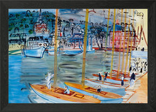 Raoul Dufy Harbor Scene