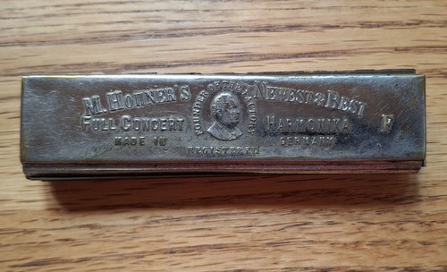 Vintage hohner harmonica - m.,