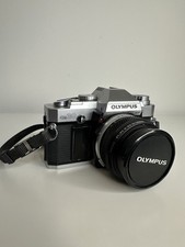 Olympus OM30 35mm SLR Film Camera with 50mm Zuiko f/1.8 Lens