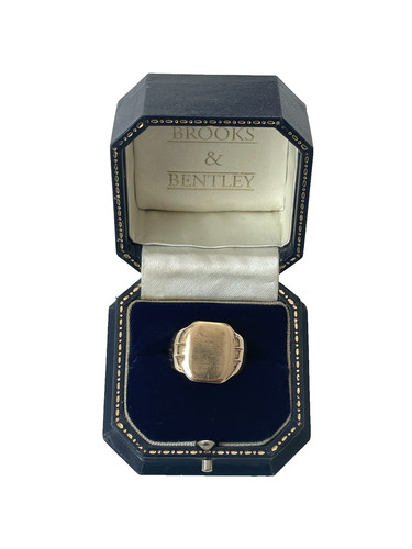 1964 signet ring 9ct - 1964,