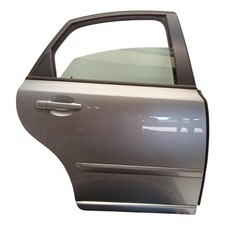 VOLVO S40 DOOR 2007-2012 MK2 SALOON REAR RIGHT DOOR 477 ELECTRIC SILVER
