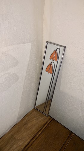 Stained glass effect mirror - stained,