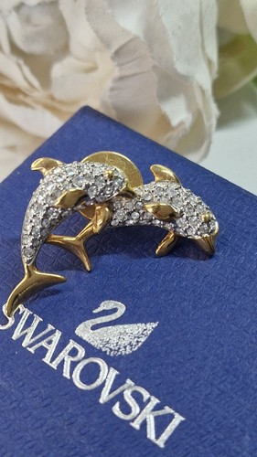 Swarovski crystal dolphins - 2,