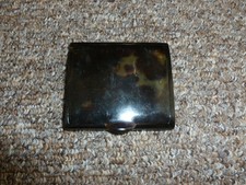 Antique Faux Tortoise Shell Box RARE 83MM 73MM 13MM