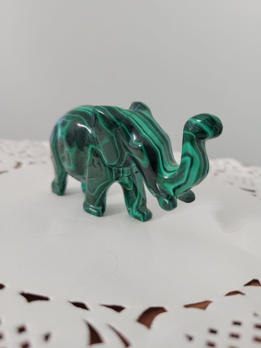 Elephant malachite gemstone - malachite,
