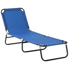 Outsunny folding lounge chair - outsunny,
