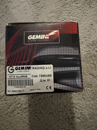 Gemini 7200 compact - car, alarm