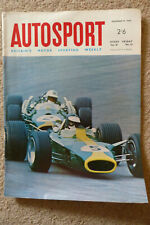 Autosport magazine 15 December 1967 Porsche Lotus Brabham Viva Hordern Trophy