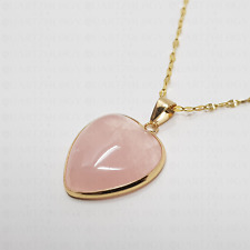 Rose Quartz Necklace Love
