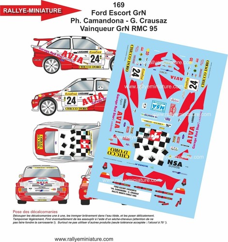 Decals ref 0169 ford - decals,