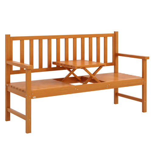 Outsunny outdoor bench with - outdoor,