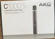 AKG C1000S Condenser Microphone -used only a few times