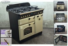 Refurb Rangemaster Classic 90 90cm All GAS NG RANGE COOKER Cream & Gold (5N22)