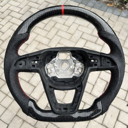 Carbon fiber steering wheel - carbon,