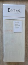 Ivory Single Bed Size  Valance