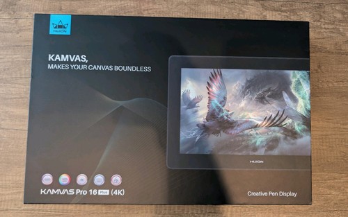 Huion kamvas pro plus - kamvas, 4k