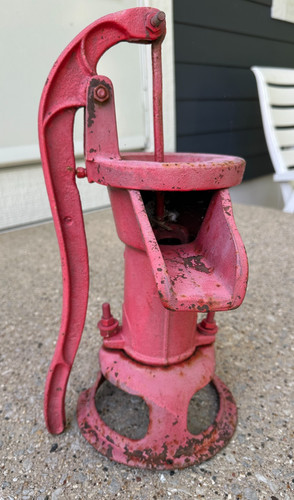 Vintage old cast iron - iron, hand