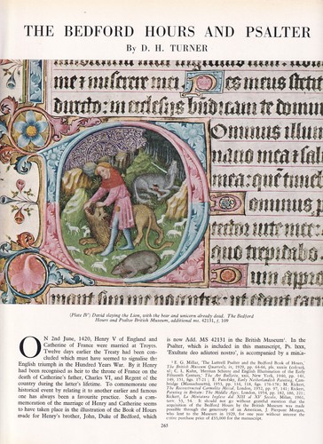 The bedford book hours - of,