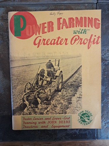 John deere 1937 - john, power