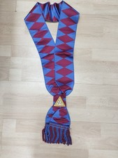 Vintage Freemason Royal Arch Sash Masonic Regalia