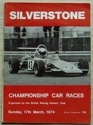 Silverstone mar 1974 brdc - silverstone,