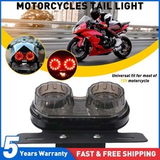 Rear Tail Running Brake LED Stop Lamp Car Motorbike Motorcycle Reflector Light