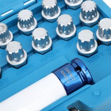 21pcs Wheel Lock Lug Nut