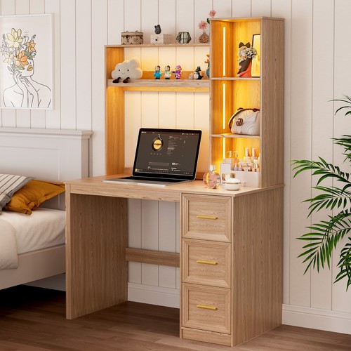 Home office desk - with, hutch