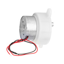 DC6V Speed Reduction Motor High Torsion Low Consumption Plastic Geared Motor