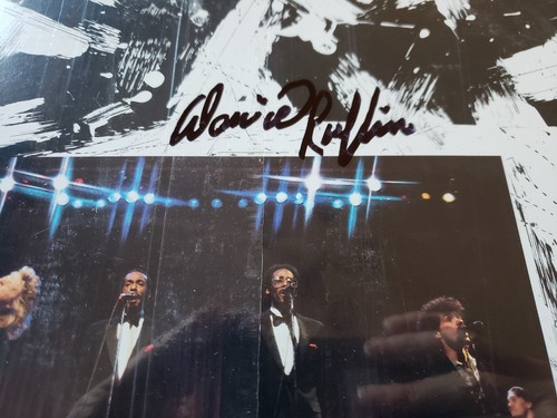 David ruffin autographed 1980s - david,