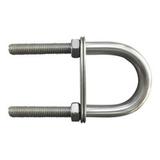 U bolt with plates Stainless
