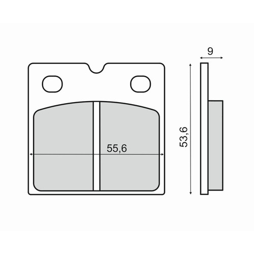 Pair brake pads - pair,