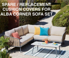 NEW Cushion Cover Replacement Spare Parts for Homebase Alba Corner Sofa Set