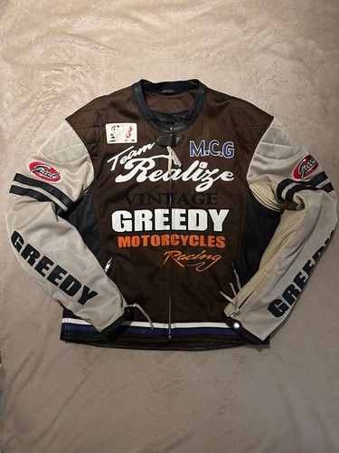 Greedy vintage racing jacket - vintage,