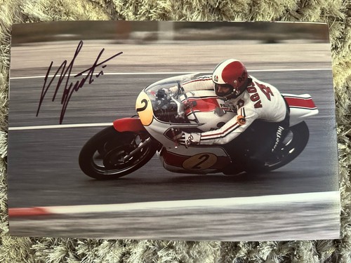 Giacomo agostini hand signed - hand,