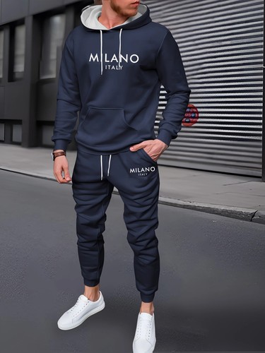 Men velvet hoodie - hoodie, sweatpants