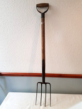 vintage Y Handle Border Garden fork  96 cm long Digging Tool Allotment 113#
