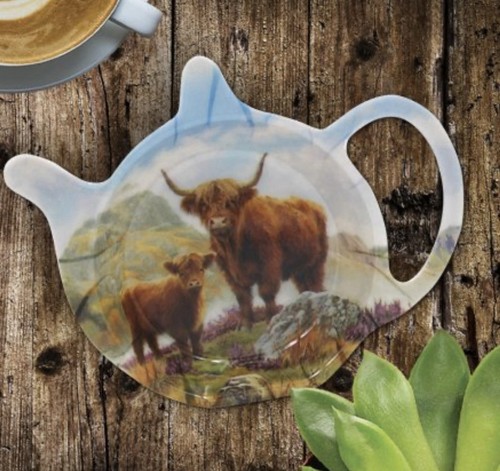 Highland cow teabag - highland,