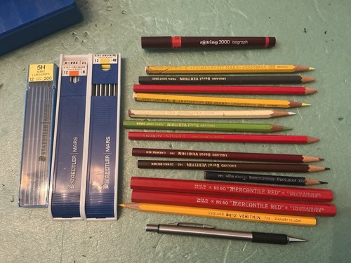 Vintage drafting lot - vintage, -rotring