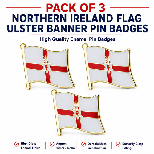 Pack northern ireland - of, 3x