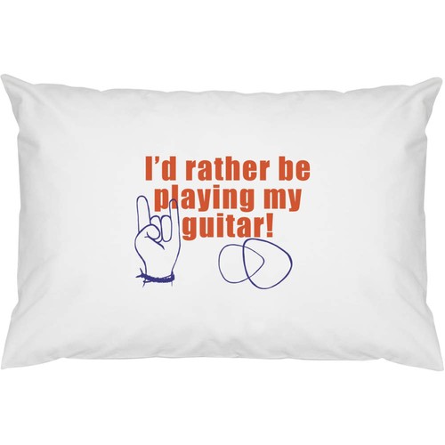 Rather play guitar - rather,