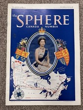 The Sphere Magazine Canada Number 22 August 1959 Queen Elizabeth II Issue