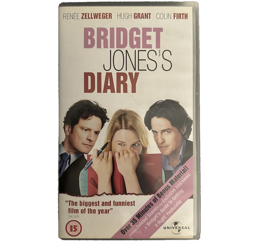Bridget jones diary vhs - bridget,