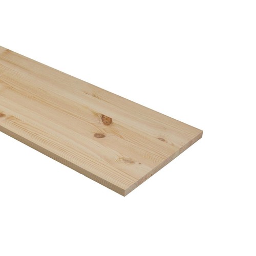 Pine shelf board 18mm - pine,